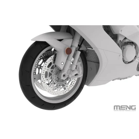 Moto Kawasaki ZX-10R 1/9 Meng Hasegawa MT-007 - 8 MT-007-Moto Kawasaki ZX-10R 1/9 Meng - MT-007