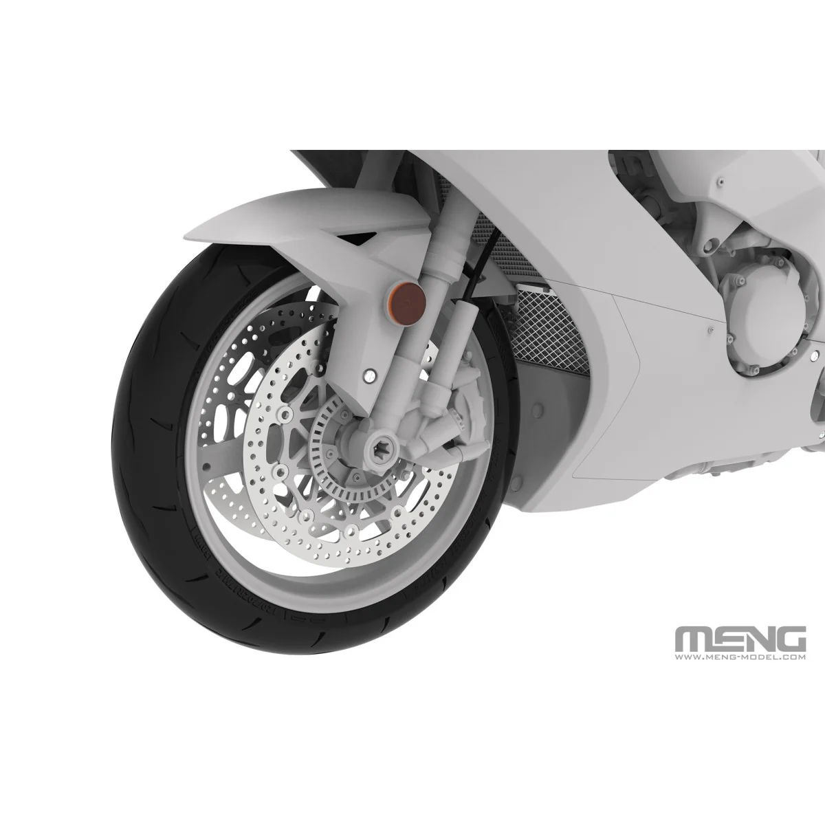 Kawasaki ZX-10R 1/9 Meng Motorcycle Hasegawa MT-007 - 8