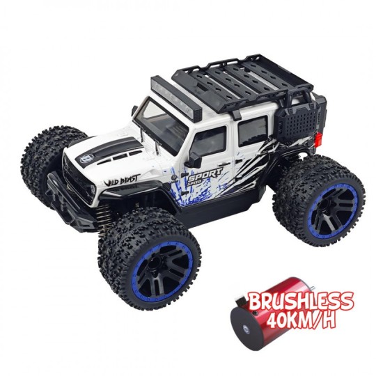 Z86110-Micro MHD Extreme Speed Sport brushless blanc RTR 1/20 MHD