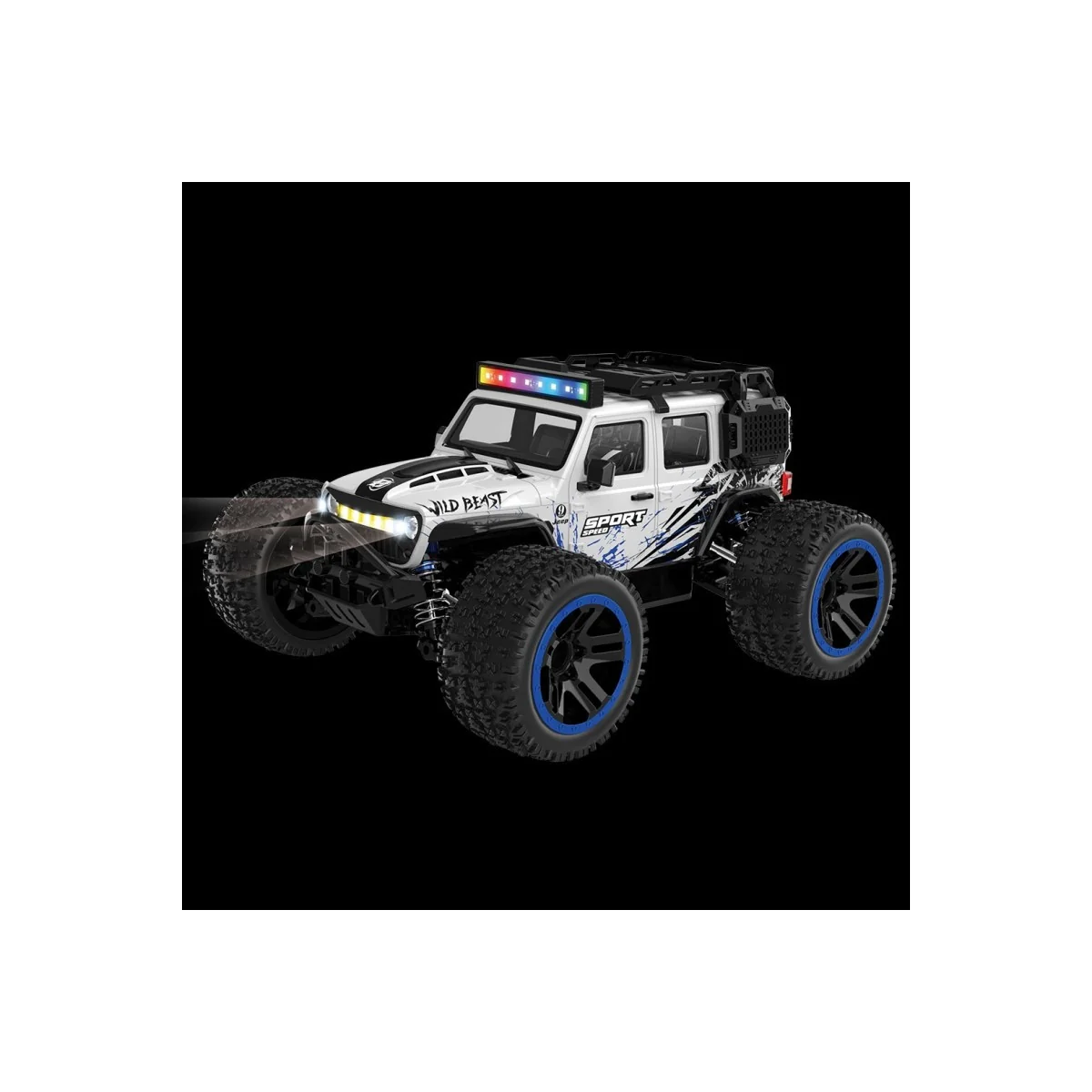 Micro MHD Extreme Speed Sport brushless blanc RTR 1/20 MHD Scientific-MHD Z86110 - 4