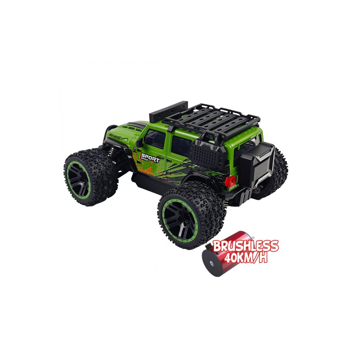 Micro MHD Extreme Speed Sport brushless vert RTR 1/20 MHD Scientific-MHD Z86109 - 2