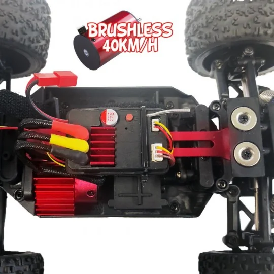 Z86111-Micro MHD Extreme Big Foot brushless Bleu RTR 1/20 MHD