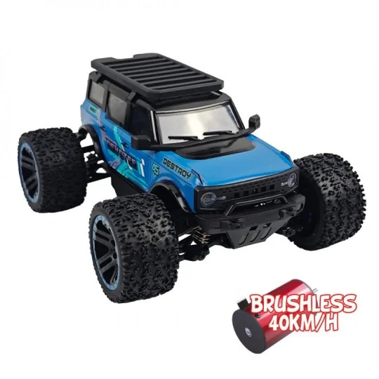 Micro MHD Extreme Big Foot brushless Bleu RTR 1/20 MHD Scientific-MHD Z86111 - 2 Z86111-Micro MHD Extreme Big Foot brushless Bleu RTR 1/20 MHD - Z86111