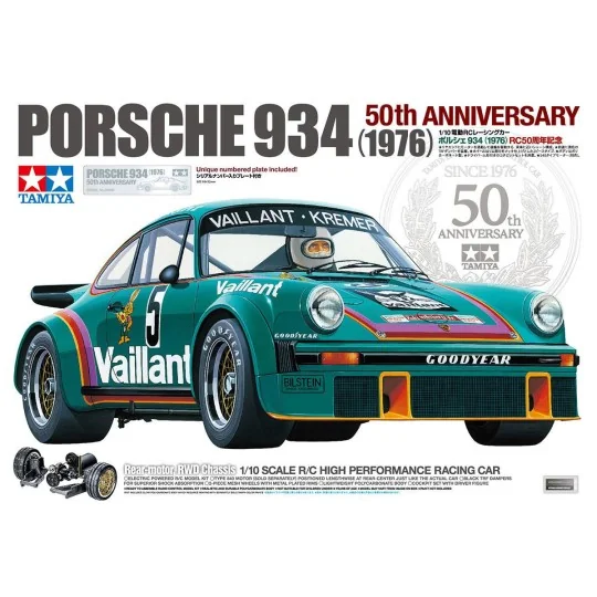 47524-Porsche 934 Vaillant 50th Anniversary Tamiya Kit 47524