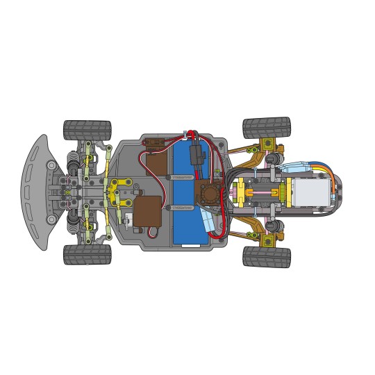 47524-Porsche 934 Vaillant 50th Anniversary Tamiya Kit 47524