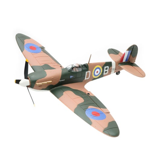 V768-5-Avion Spitfire MKII 500mm brushless avec stabilisateur de vol RTF Volantex