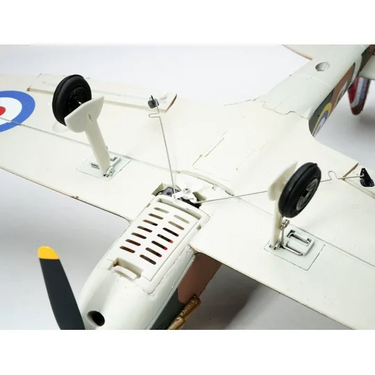 V768-5-Avion Spitfire MKII 500mm brushless avec stabilisateur de vol RTF Volantex