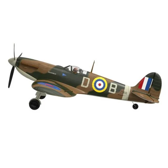 V768-5-Volantex Spitfire MKII 500mm Brushless Airplane with Flight Stabilizer RTF