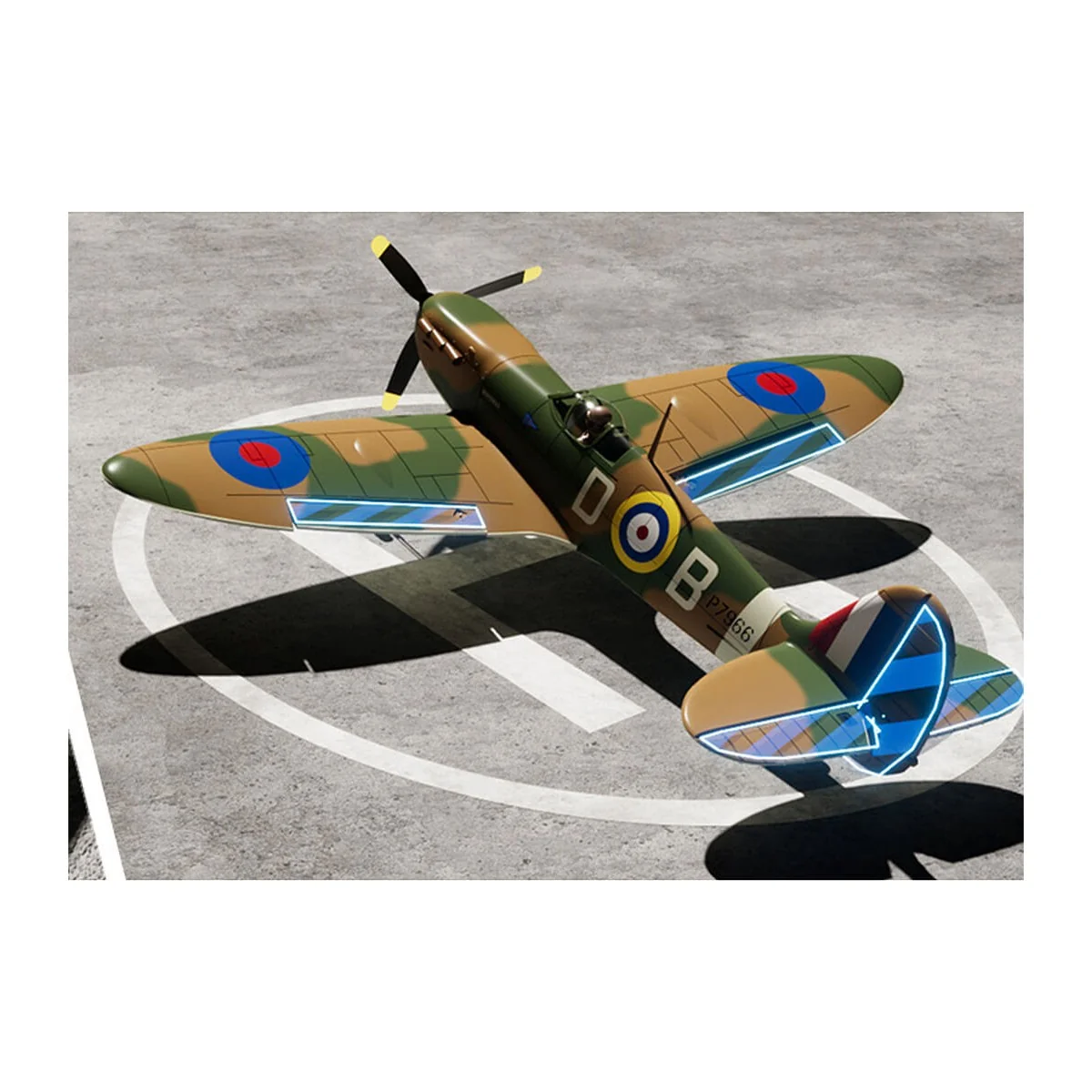 Volantex Spitfire MKII 500mm Brushless Airplane with Flight Stabilizer RTF Volantex V768-5 - 16 Volantex Spitfire MKII 500mm Brushless Airplane with Flight Stabilizer RTF Volantex V768-5 - 16