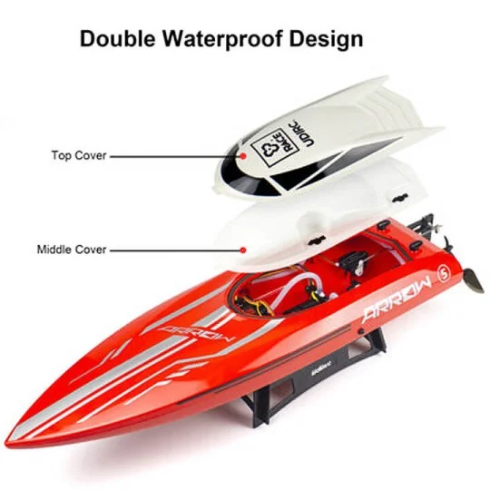 copy of Bateau Vortex High Speed Racing Boat 2.4Ghz FTX UDI005 - 9 UDI005-Arrow 65cm 2.4GHz Boat (Battery + Charger) UDI RC - UDI005