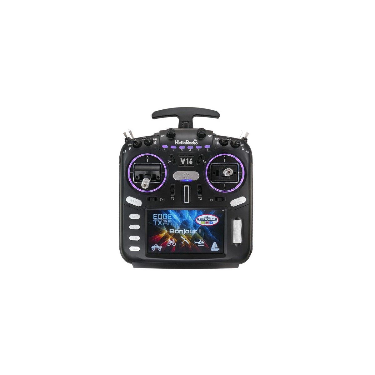 Télécommande HelloRadio V16 PRO 4en1 (M1)  HR1015 - 1