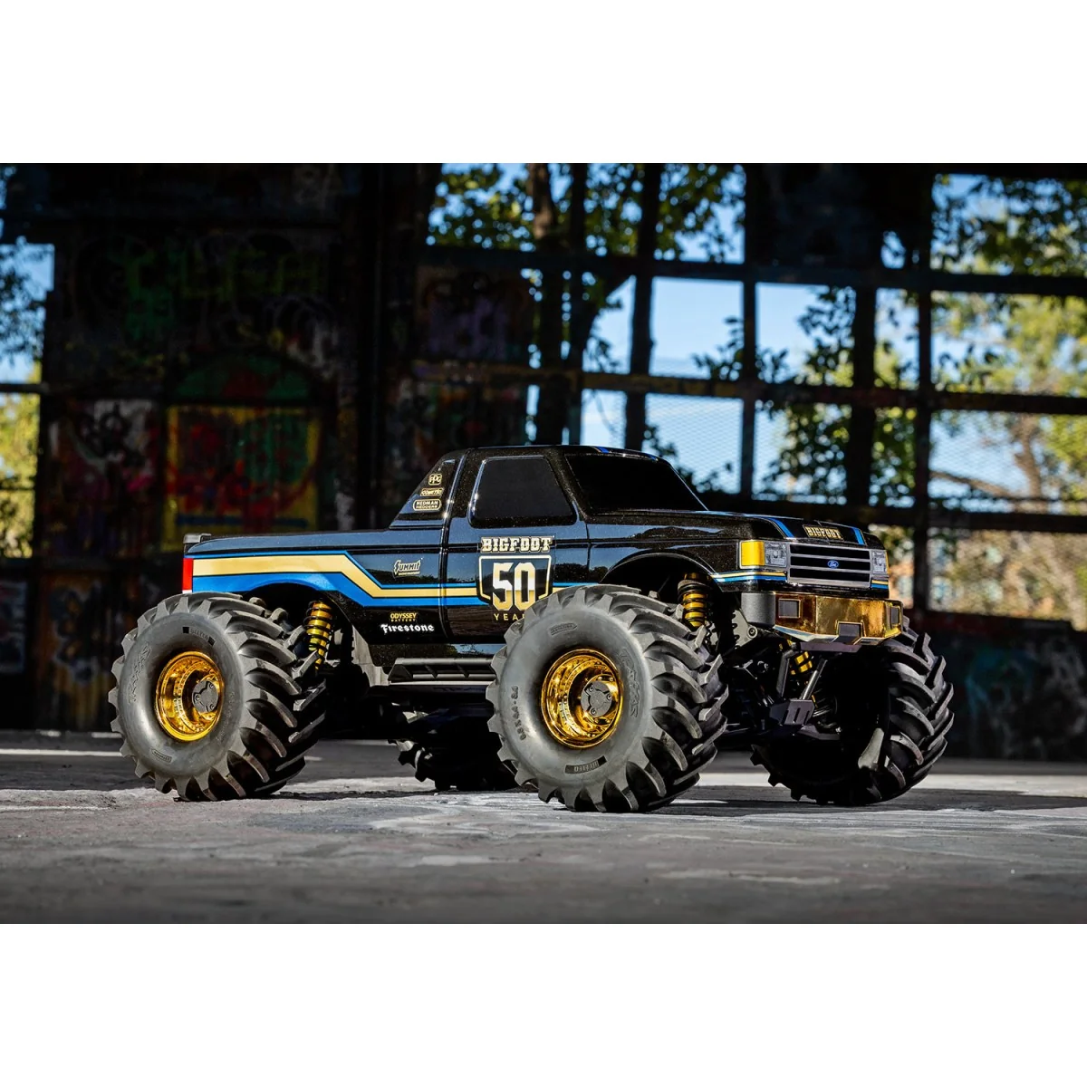 X-Monster BIGFOOT 50th VXL 8S TQi TSM Traxxas Traxxas TRX-77136-4-50TH - 21