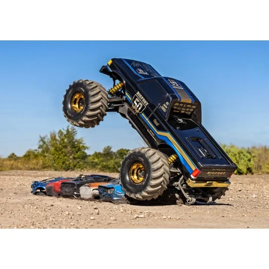 TRX-77136-4-50TH-X-Monster BIGFOOT 50ème VXL 8S TQi TSM Traxxas - TRX-77136-4-50TH