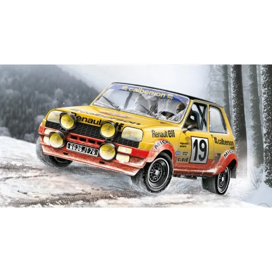 Renault 5 Alpine Rally 1/24 Italeri Italeri I3652 - 1 I3652-Renault 5 Rallye des Alpes 1/24 Italeri - I3652
