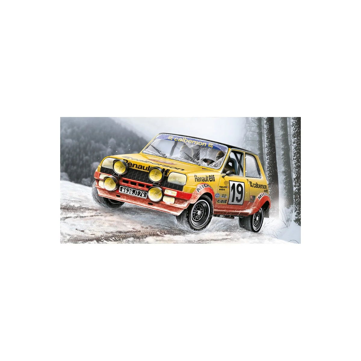 Renault 5 Alpine Rally 1/24 Italeri Italeri I3652 - 1 Renault 5 Alpine Rally 1/24 Italeri Italeri I3652 - 1
