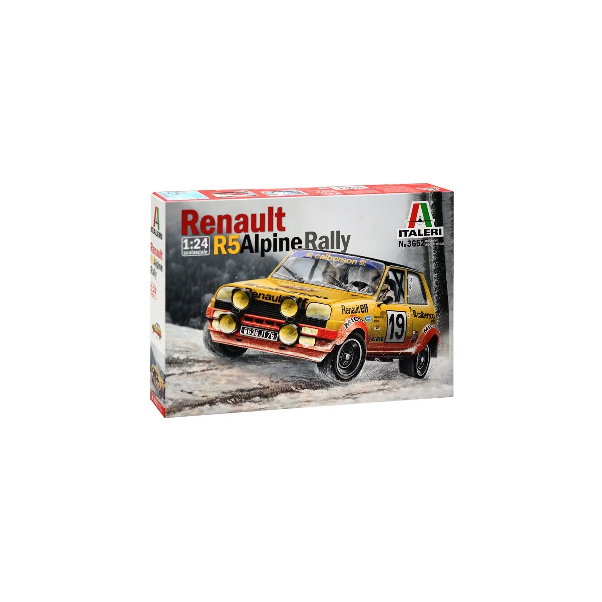 Renault 5 Alpine Rally 1/24 Italeri Italeri I3652 - 2 Renault 5 Alpine Rally 1/24 Italeri Italeri I3652 - 2