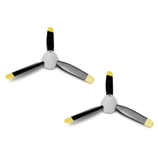 V-P7680505-Hélice quadripales pour avion Spitfire MKII 500mm V768-5 Volantex (x2) - V-P7680505
