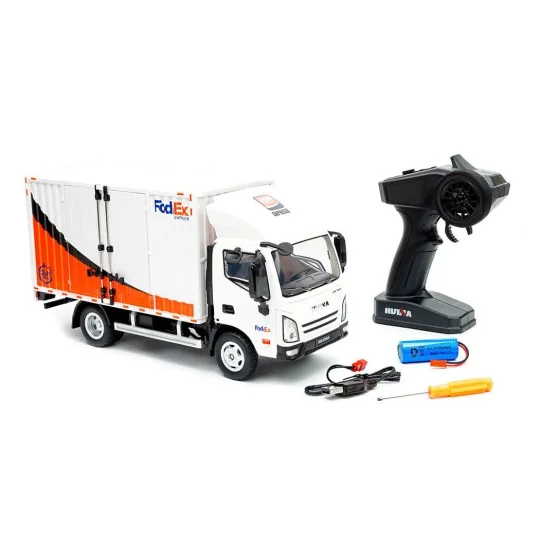 FodiEx 1/18 RC Delivery Truck - HuiNa HuiNa Toys CY1524 - 6 CY1524-FodiEx 1/18 RC Delivery Truck - HuiNa - CY1524