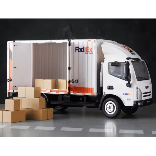 FodiEx 1/18 RC Delivery Truck - HuiNa HuiNa Toys CY1524 - 8 CY1524-FodiEx 1/18 RC Delivery Truck - HuiNa - CY1524