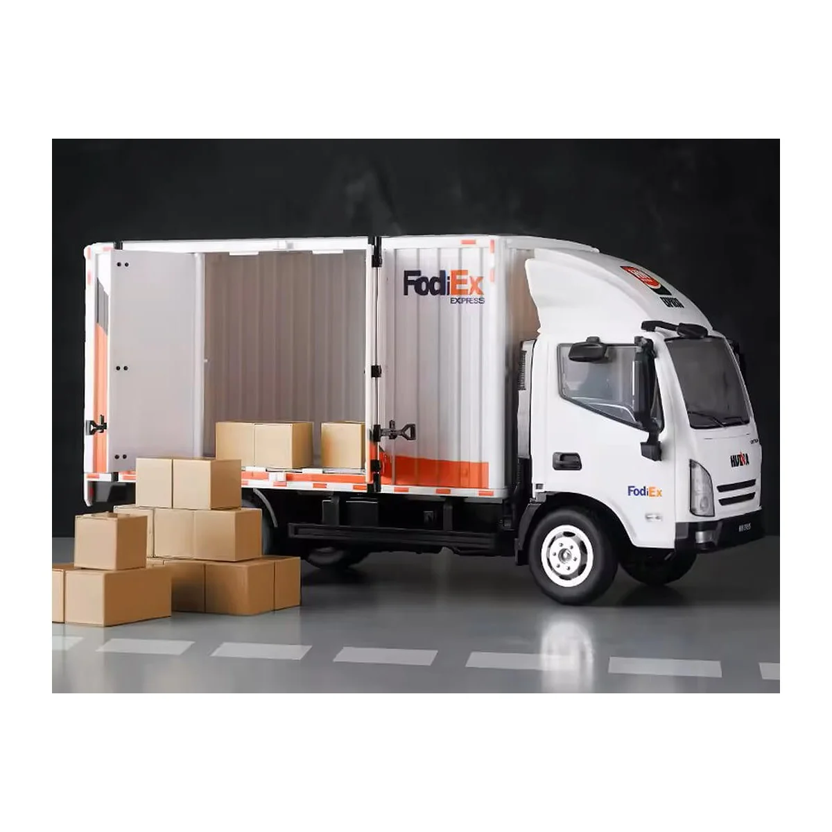 FodiEx 1/18 RC Delivery Truck - HuiNa HuiNa Toys CY1524 - 8 FodiEx 1/18 RC Delivery Truck - HuiNa HuiNa Toys CY1524 - 8