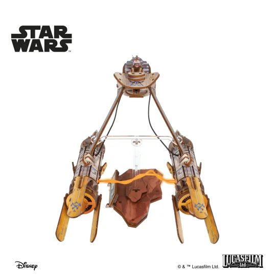 UG-70273-Podracer of Anakin Skywalker Star Wars 3D Wooden Puzzle UGEARS