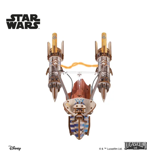 UG-70273-Podracer of Anakin Skywalker Star Wars 3D Wooden Puzzle UGEARS