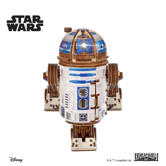 UG-70272-R2-D2 Star Wars 3D Wooden Puzzle UGEARS
