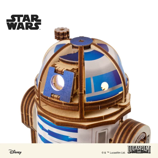 UG-70272-R2-D2 Star Wars Puzzle 3D bois UGEARS - UG-70272