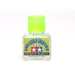 copy of Tamiya Cement Extra-Fluid Polyester Glue (40ml) Tamiya 87182 - 1