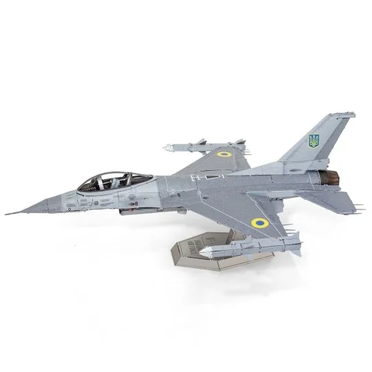 F-16 Fighting Falcon® Ukrainian Air Force Metal Earth - ME1046U ME1046U-F-16 Fighting Falcon® Ukrainian Air Force Metal Earth - ME1046U