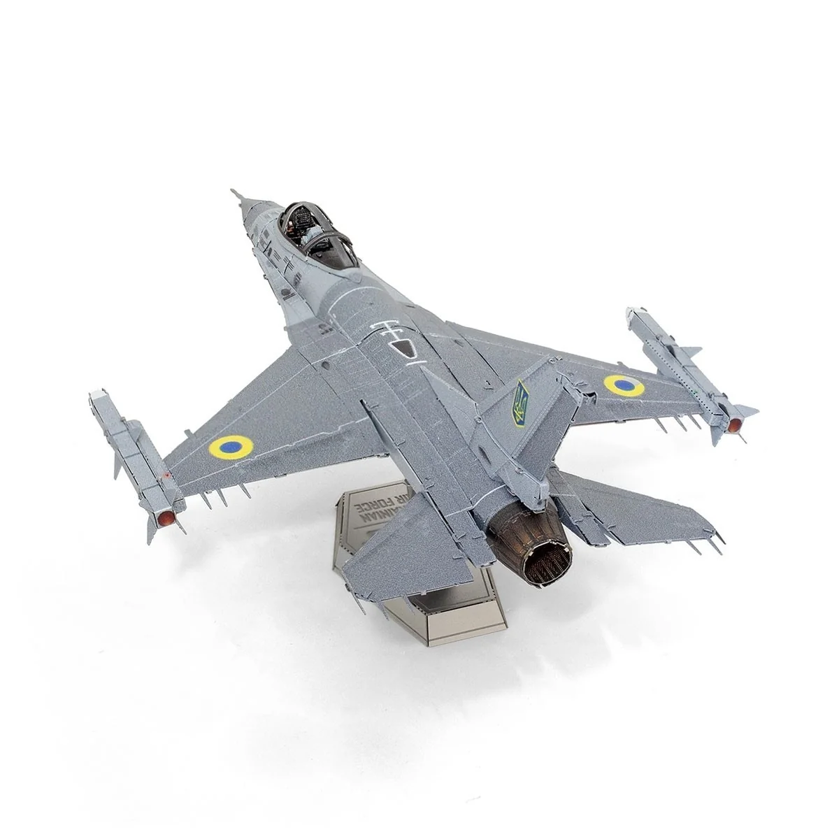 F-16 Fighting Falcon® Ukrainian Air Force Metal Earth - ME1046U F-16 Fighting Falcon® Ukrainian Air Force Metal Earth - ME1046U