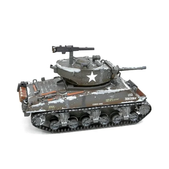 M4 Sherman Metal Earth tank - PS2024 PS2024-M4 Sherman Metal Earth tank - PS2024