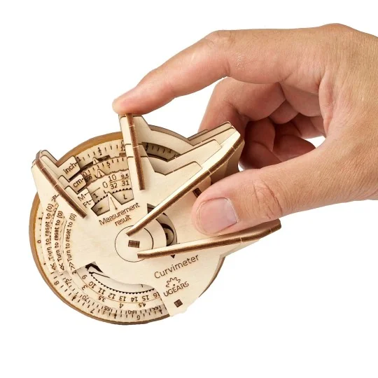 UG-70138-Curvimeter - STEM 3D wooden puzzle UGEARS - UG-70138