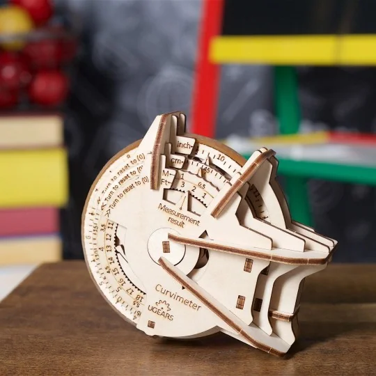 UG-70138-Curvimètre - STEM Puzzle 3D bois UGEARS - UG-70138