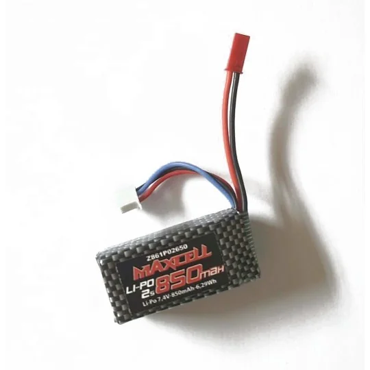 Batterie Li-Po 7.4V 850mAh pour Micro MHD Extreme - Z861P02650 Z861P02650-Batterie Li-Po 7.4V 850mAh pour Micro MHD Extreme - Z861P02650