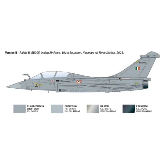 I90092-Avion Rafale B 1/72 Italeri - I90092