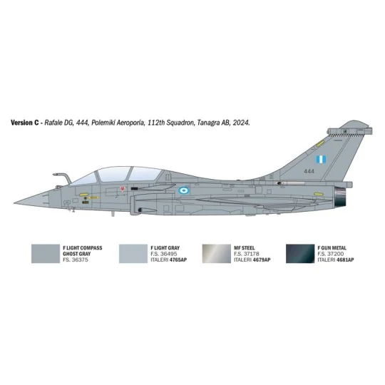 I90092-Avion Rafale B 1/72 Italeri - I90092