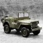 Military Jeep Willys 4WD with Lights 1/10 RTR E-Zee RC - EZ-G2068 EZ-G2068-Military Jeep Willys 4WD with Lights 1/10 RTR E-Zee RC - EZ-G2068