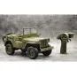 EZ-G2068-Jeep Willys militaire 4wd avec éclairage 1/10 RTR E-Zee RC - EZ-G2068