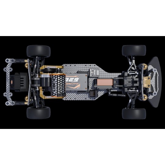Drift Track Car OVER-D10 Combo + S15 Body 1/10 KIT HobbyTech Hobbytech 8.OVER-D10.COMBS15 - 17 1.OVER.D10-RTR1-PK-HobbyTech OVER-D10 S15 1/10 Scale Drift Car RTR Pack - 1.OVER.D10-RTR1-PK