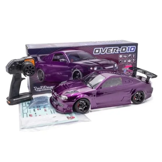 HobbyTech OVER-D10 S15 1/10 Scale Drift Car RTR Pack - 1.OVER.D10-R... 1.OVER.D10-RTR1-PK-HobbyTech OVER-D10 S15 1/10 Scale Drift Car RTR Pack - 1.OVER.D10-RTR1-PK
