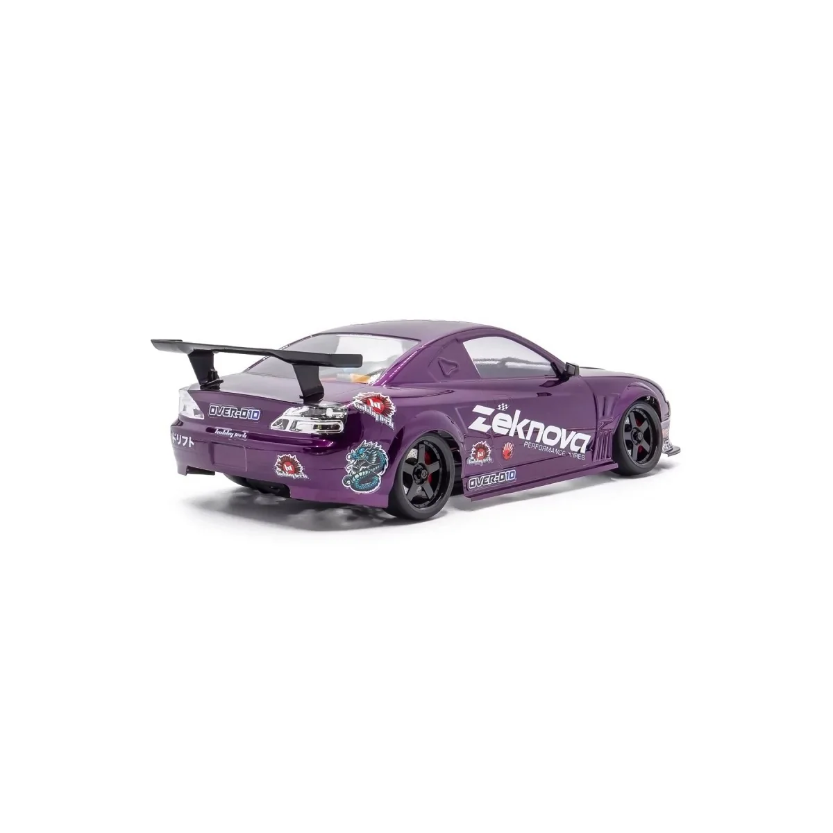 Voiture piste Drift OVER-D10 S15 1/10 Pack RTR HobbyTech - 1.OVER.D...