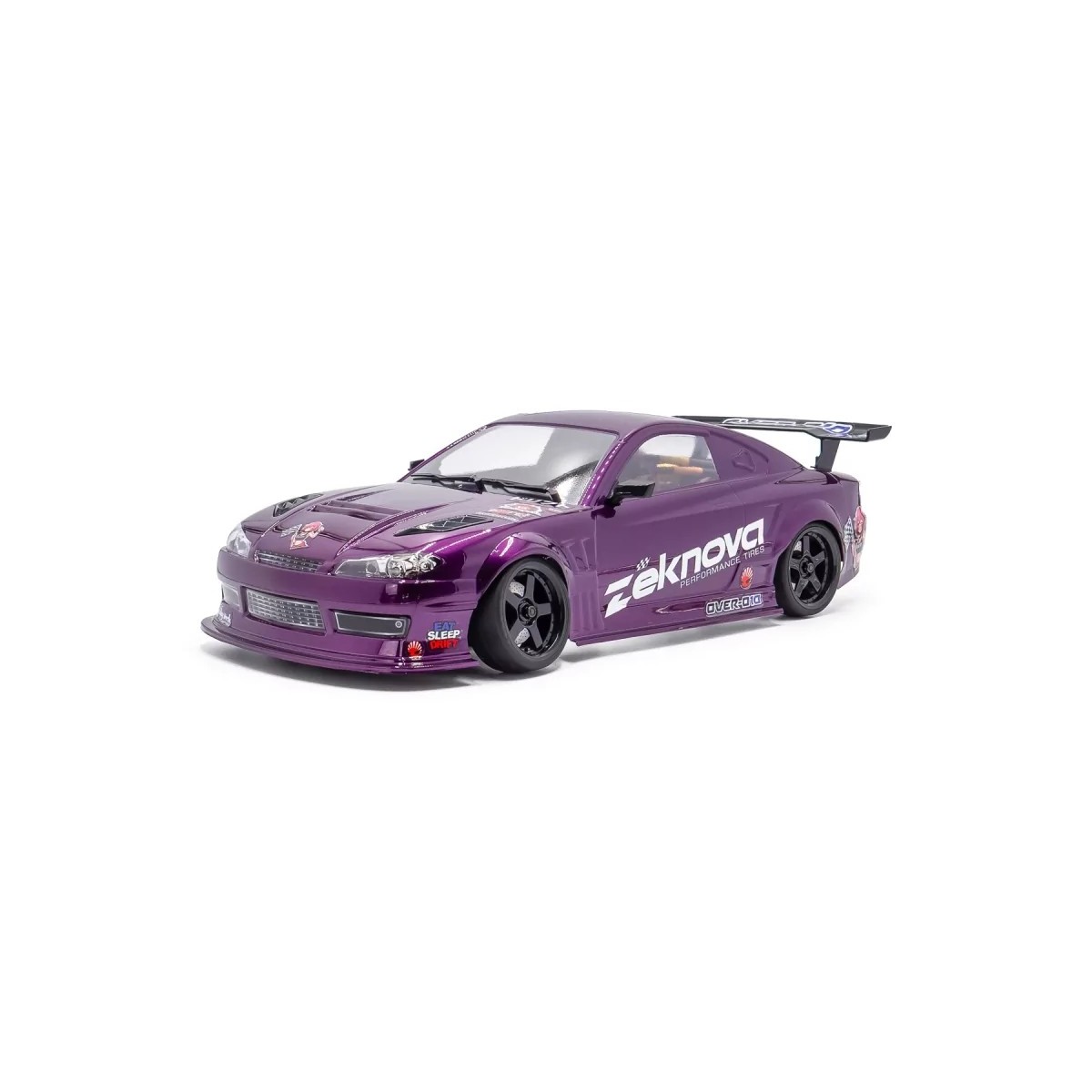 Voiture piste Drift OVER-D10 S15 1/10 Pack RTR HobbyTech - 1.OVER.D...