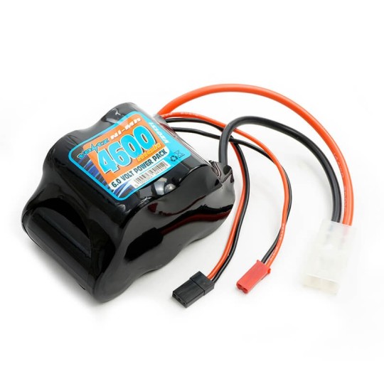 VZ0131-Battery Ni-Mh 6V 4600mAh 3+2 (Tamiya/BEC/JR) Voltz