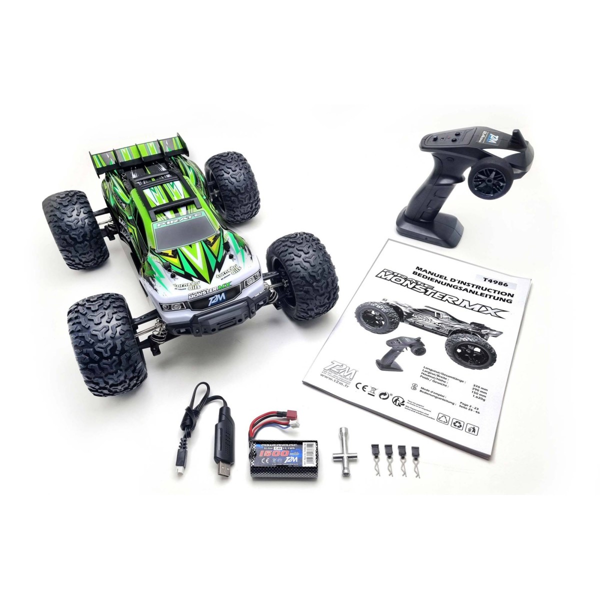 Pirate Monster MX 4x4 2.4GHz RTR 1/10 T2M - T4986