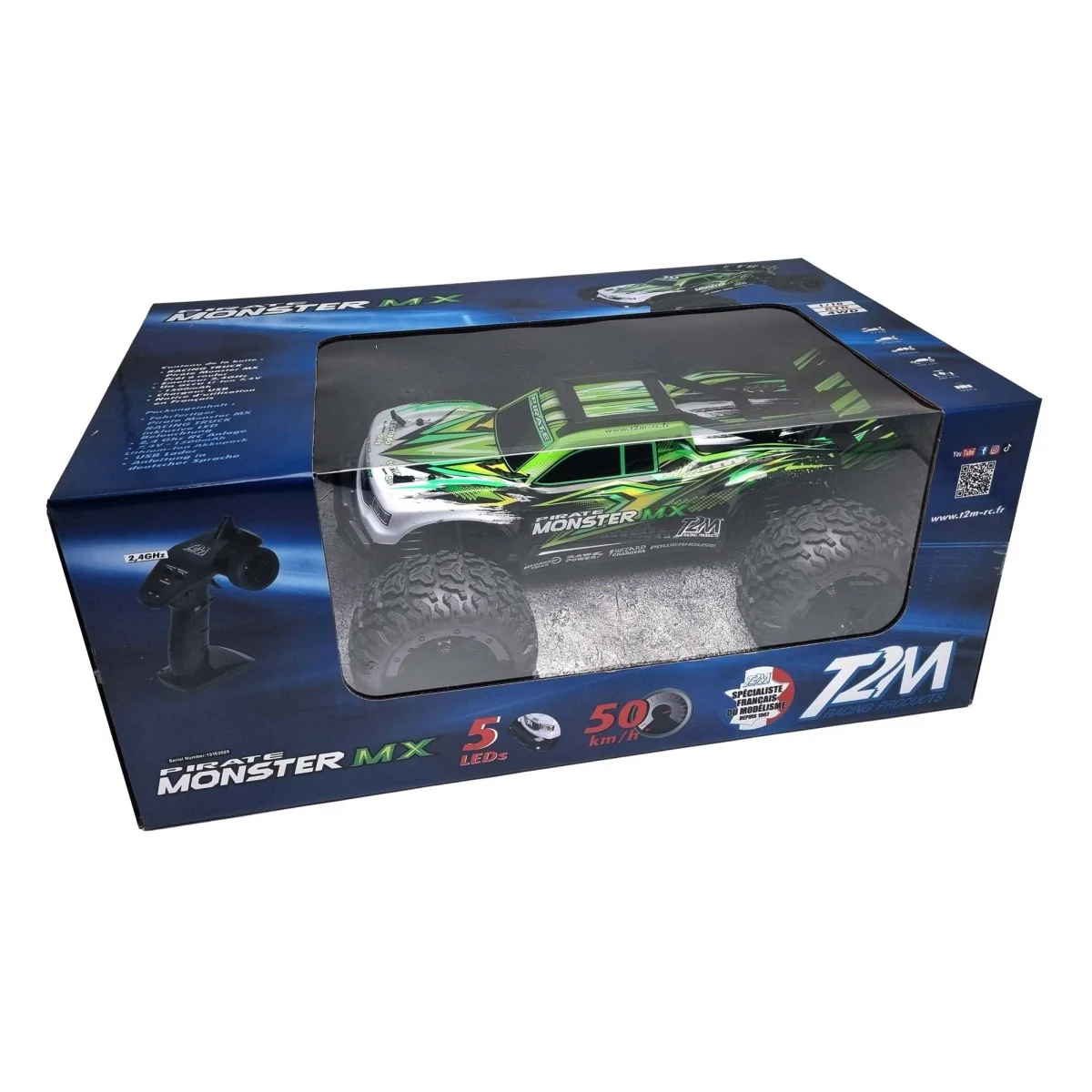 Pirate Monster MX 4x4 2,4 GHz RTR 1/10 T2M - T4986 - T4986