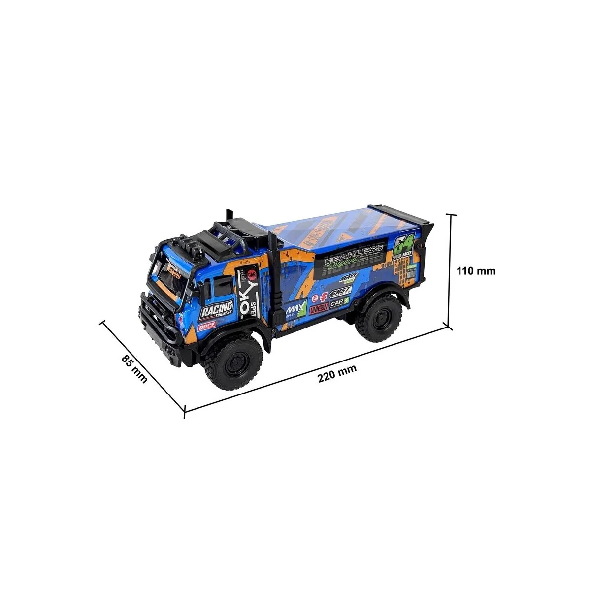 Mountain Truck Rally Van 1/18 RTR DF Models - DFM-3139