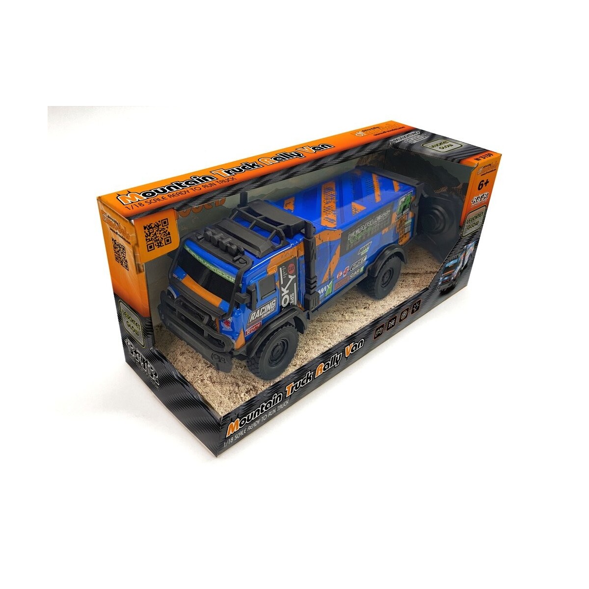 Mountain Truck Rally Van 1/18 RTR DF Models - DFM-3139