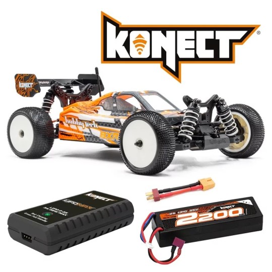1.BXR.S2.RTR-PACK-Buggy BXR S2 brushless 1/10 RTR HobbyTech + battery/charger