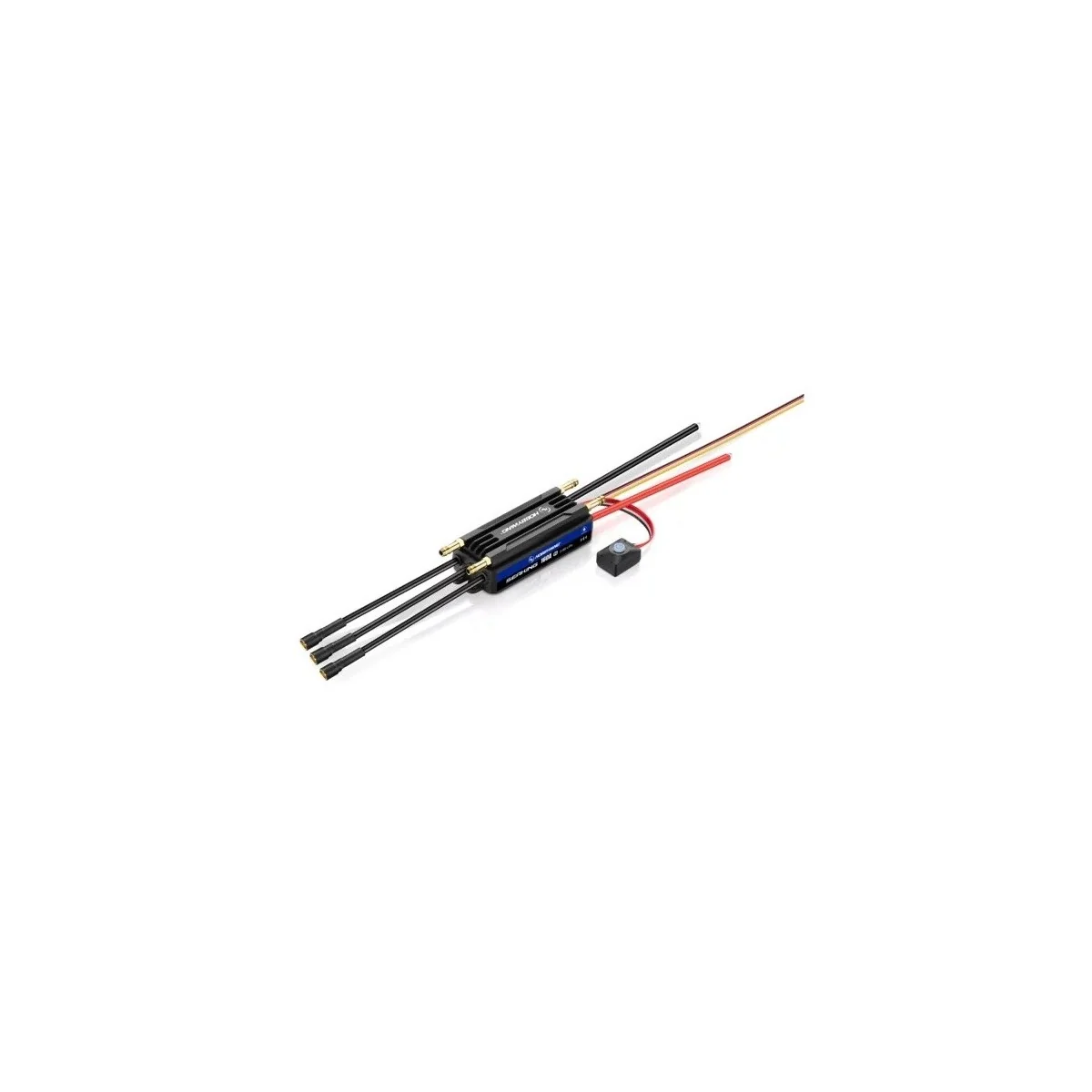 Contrôleur brushless SEAKING 160A V4 bateau Hobbywing - 30206200 - ...